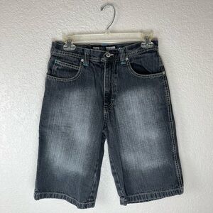 Youth Boys South Pole Gray Denim Shorts Size 14